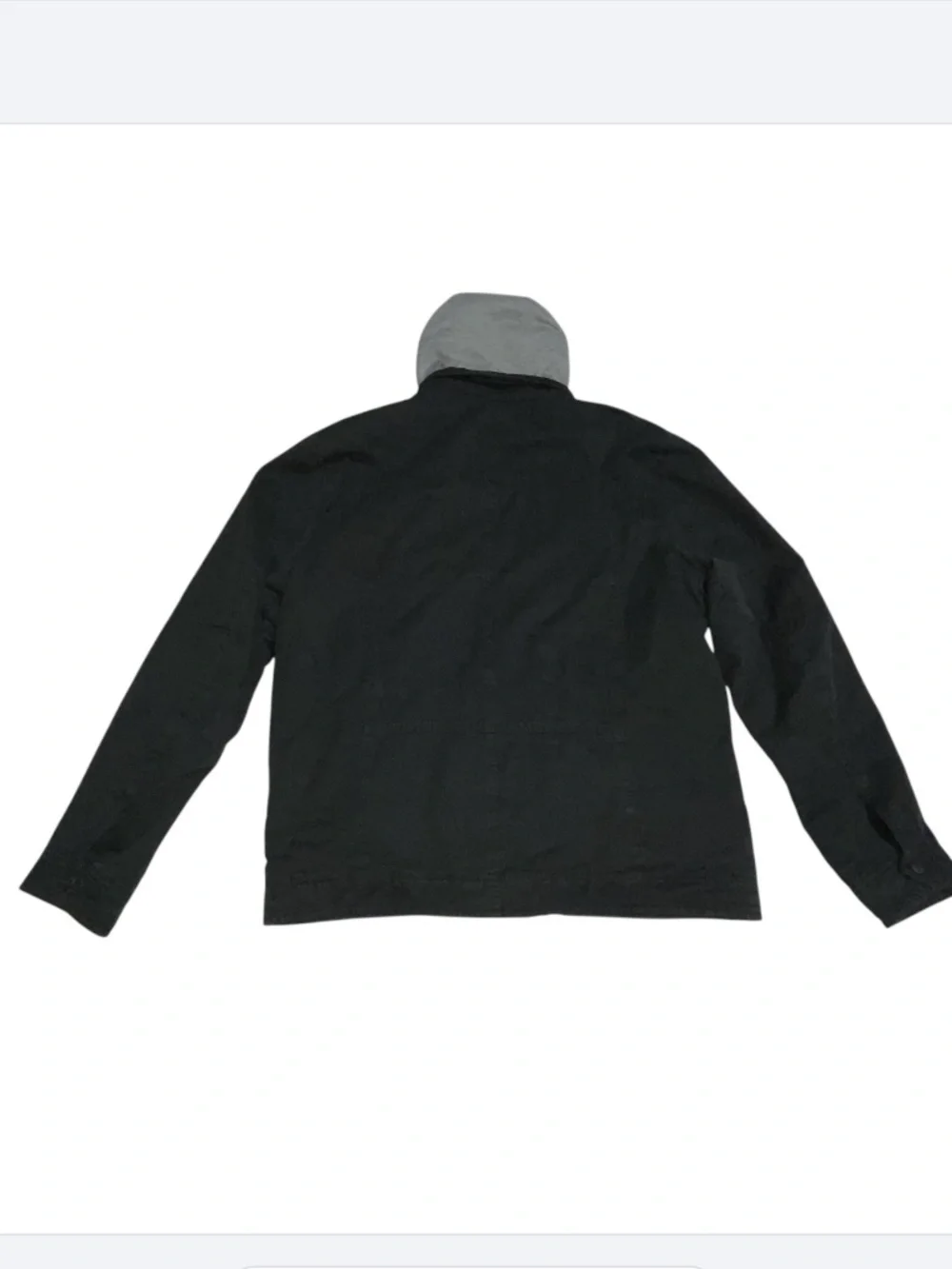 Levi's Men's Medium Sherpa Lined Hooded Plaid Black Gray Shirt Jacket Shacket - Picture 2 of 16